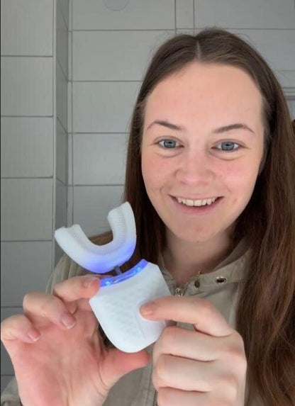 Brosse à dents automatique en forme de U