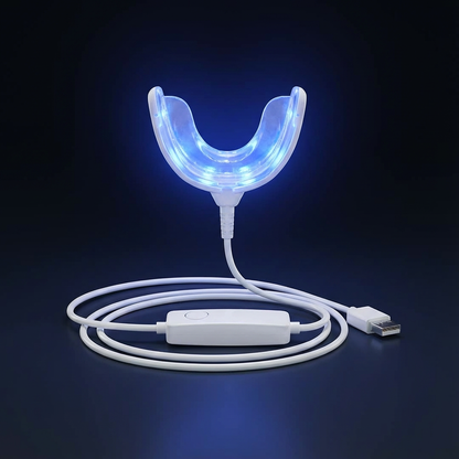 Brosse pour blanchir les dents en forme de U