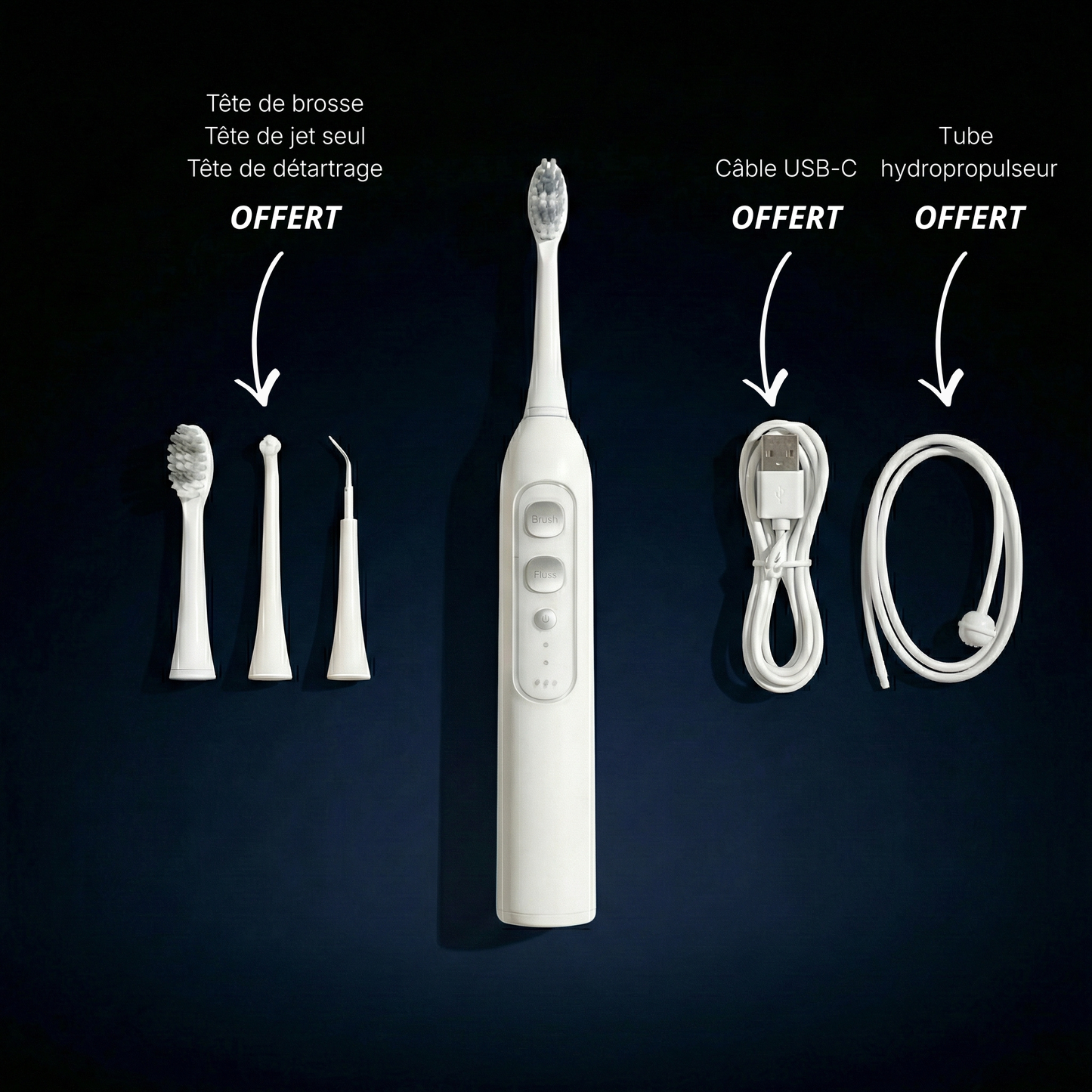 NOVA ‭Ⅰ - Brosse 2-en-1
